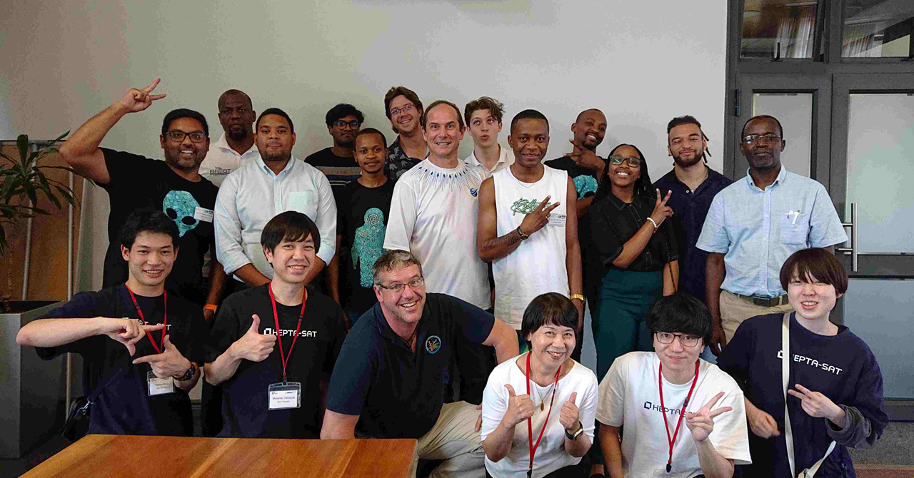 南アフリカのステレンボッシュ大学で、HEPTA-Satトレーニングを開催しました。