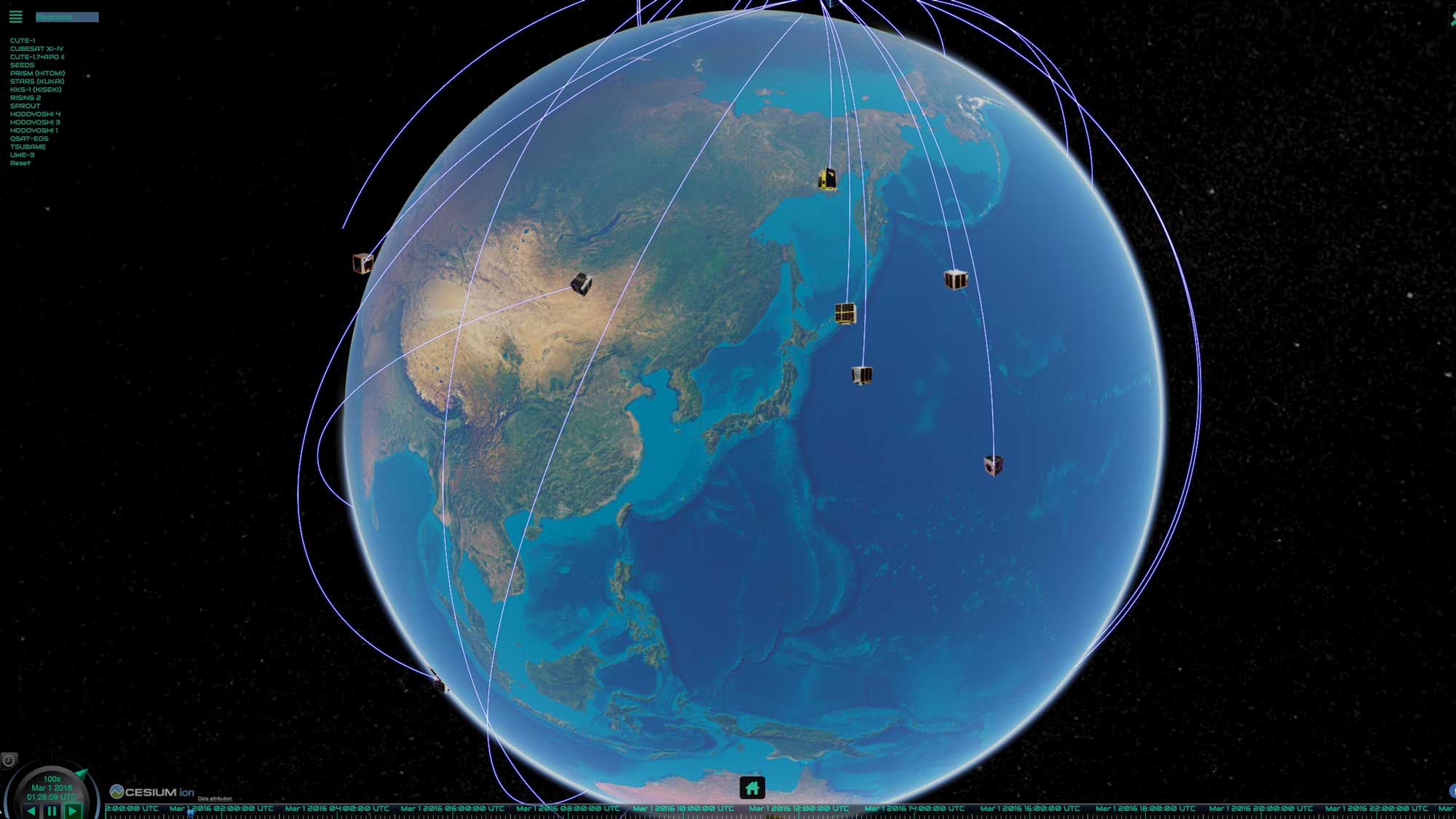 UNISEC Earth/CanSat Mapping