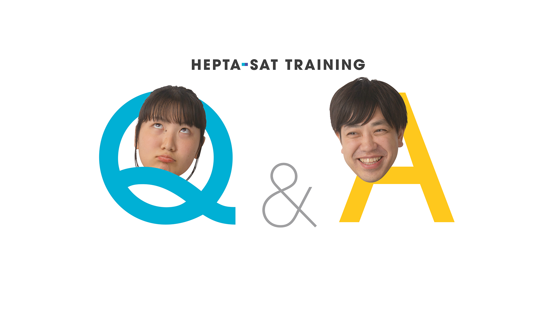 HEPTA-SAT TRAININGのQ&A COMING SOON 導入画面