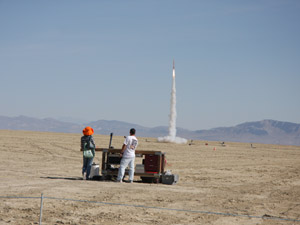 ロケット打上げの様子(2)