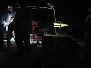 Night Launch ロケット準備