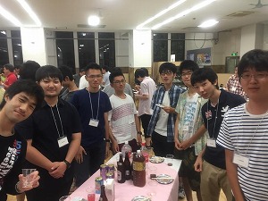 懇親会の様子