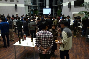 懇親会